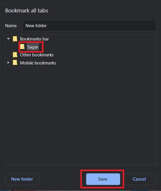 Copy Urls Of All Tabs Chrome Bookmark Folder