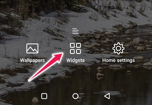 Create Widget Android Get Widgets List