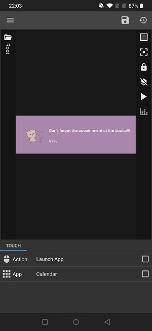 Create Widget Android Link Added