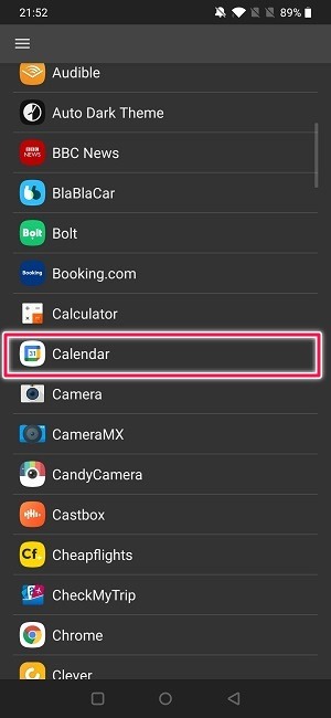 Create Widget Android Link To Calendar App