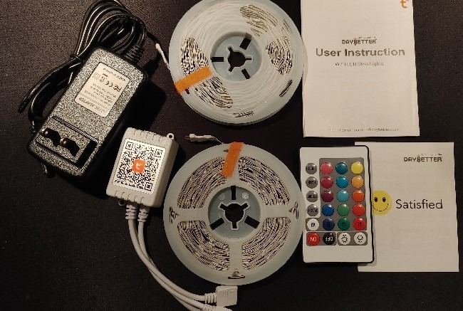 Daybetter Smart Led Light Strips Review Featured In Box