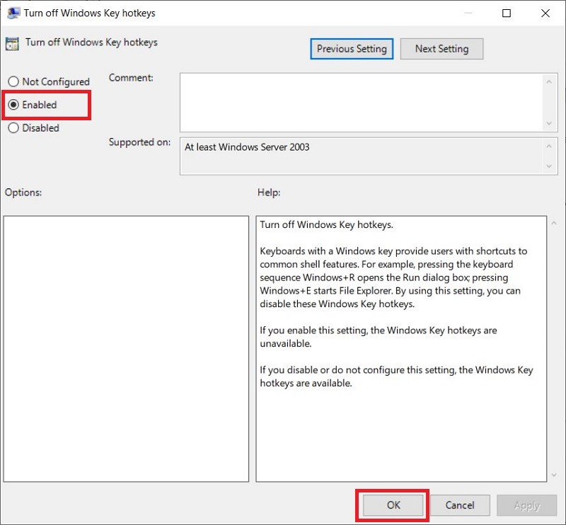 Disable Windows Key Remap