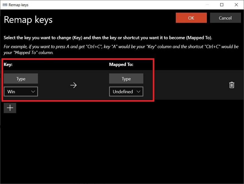 Disable Windows Key