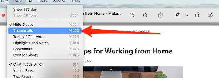 Extract Single Page Pdf View Thumbnail