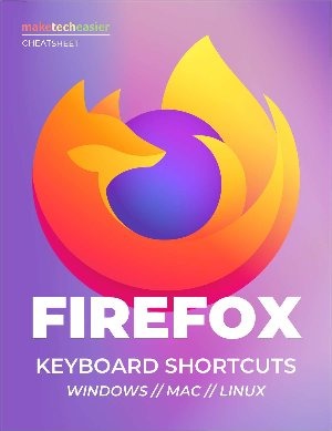 Firefox Keyboard Shortcuts Cheatsheet Download