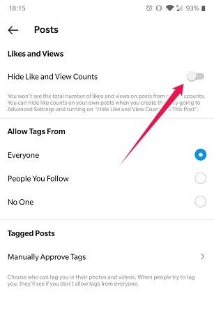 How To Hide Likes Instagram Hide Likes Accounts
