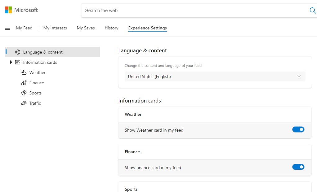 How To Setup Windows 10 Taskbar News And Interests Widget Interests Experience