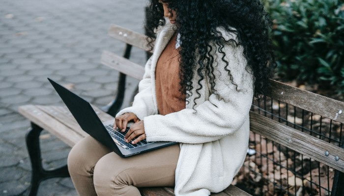 Laptop Screen Outside