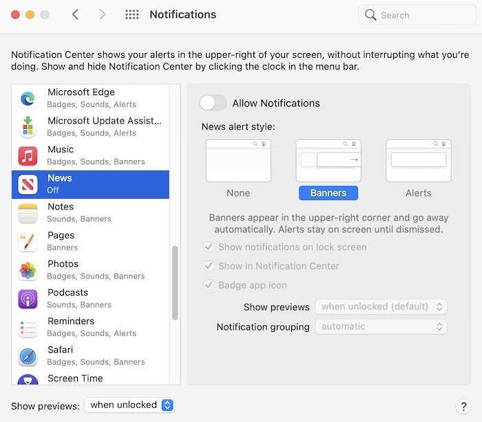Mac Tips Working Home Notifications