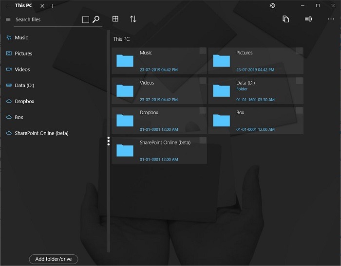 Modern File Explorer