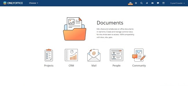 Onlyoffice Workspace Cloud Review Dashboard