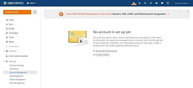 Onlyoffice Workspace Cloud Review Email