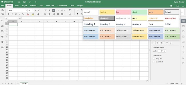Onlyoffice Workspace Cloud Review Spreadsheets