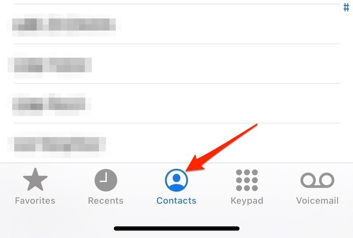 Outgoing Iphone Message Contacts