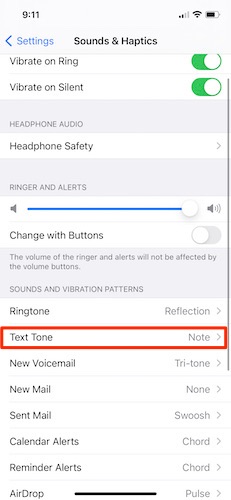 Outgoing Iphone Message Text Tone