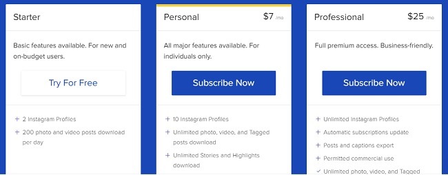 Qoob Stories Review Instagram Downloader Pricing
