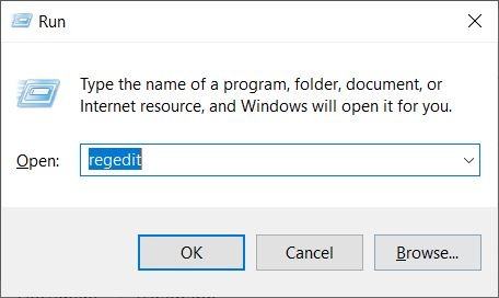 Registry Editor Clipboard History Windows 10