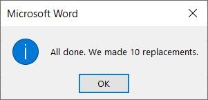 Remove Images Word Document