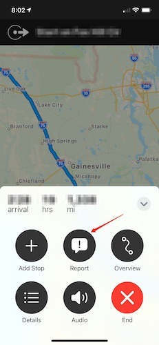 Report Incidents Apple Maps Navigating Reporting