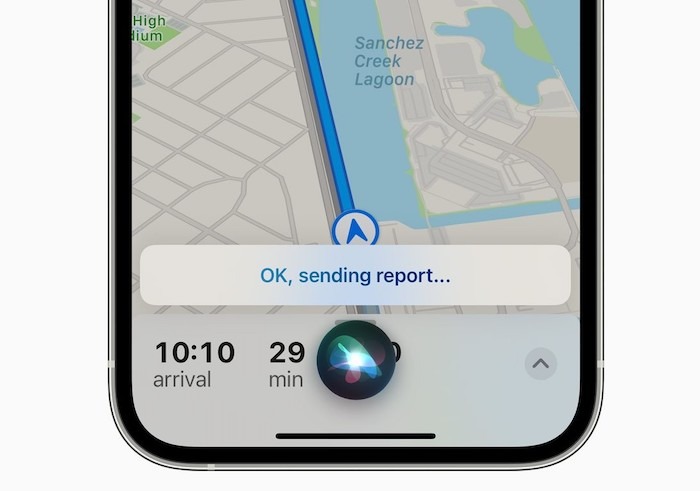 Report Incidents Apple Maps Siri