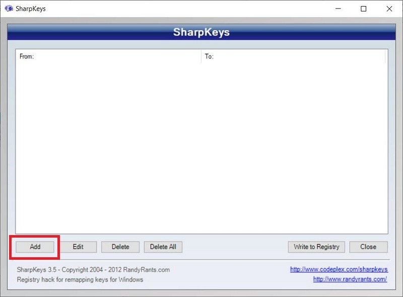 Sharpkeys Disable Windows Key