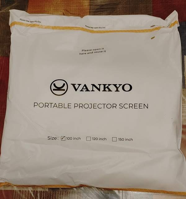 Vankyo Leisure 530w Projector Review Screen