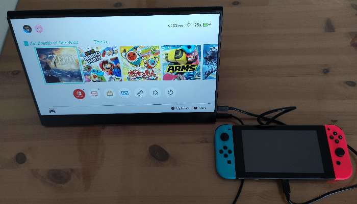 Vissles Monitor Connect Nintendo Switch