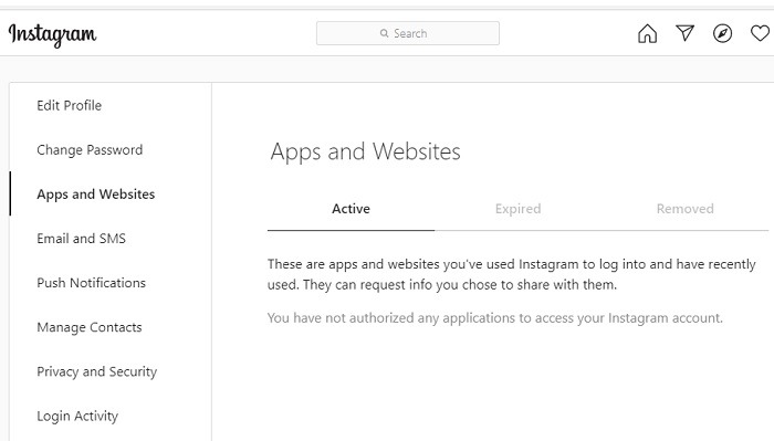 All Accounts Email Instagram Apps And Websites