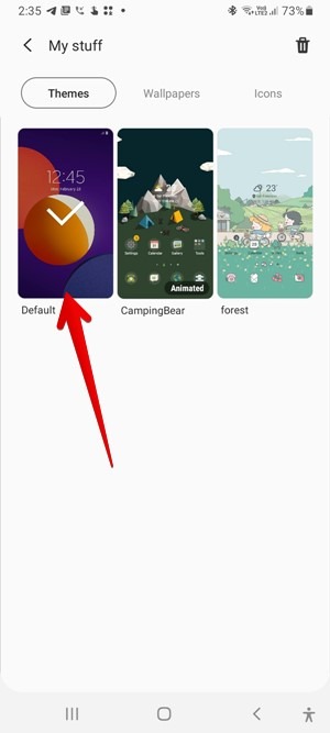 Samsung Keyboard Default Theme