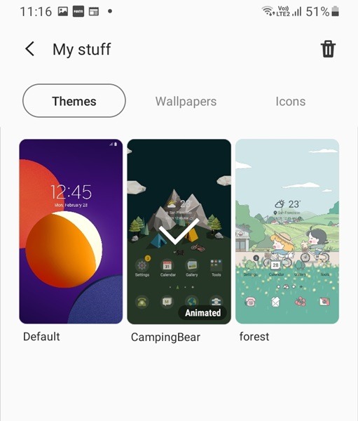 Samsung Keyboard Use Original Galaxy Theme