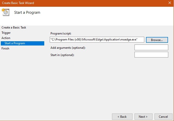 Schedule Automate Tasks Taskscheduler Located Program
