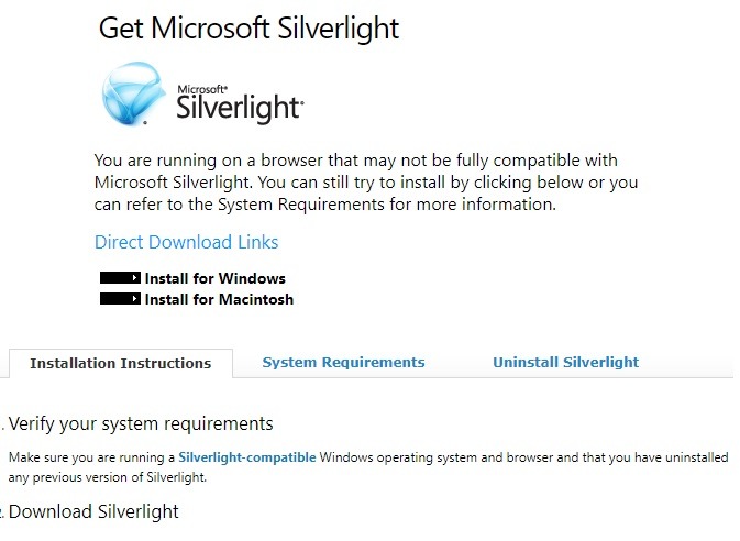 Windows Uninstall Immediately Microsoft Silverlight