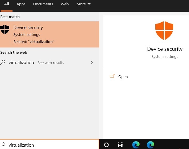 Windows11 Compatibility Device Security Virtualization