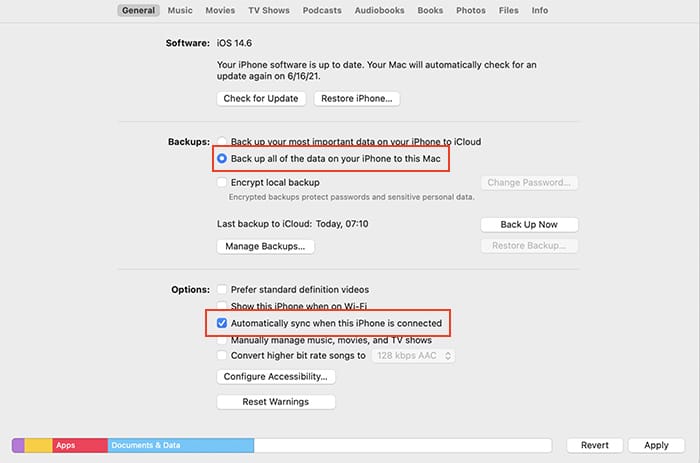 Back Up Iphone Itunes On Mac