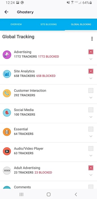 Best Privacy Browsers Android Ghostery