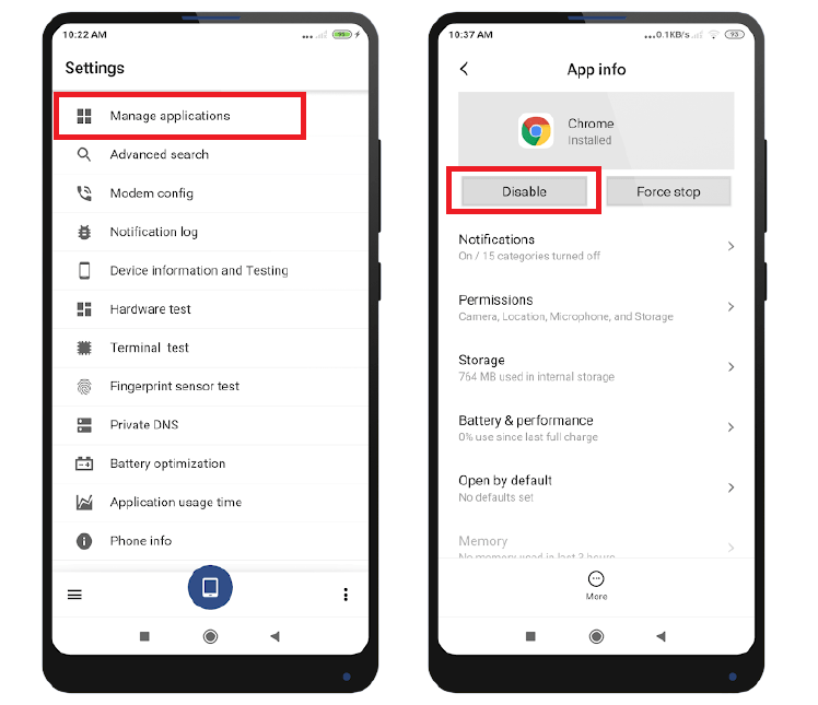 Disable Apps In Miui Xiaomi