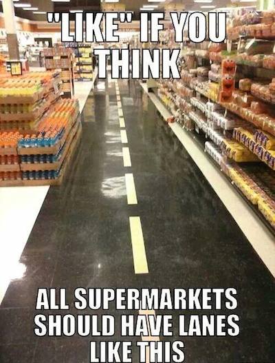 Funny Internet Memes Supermarket