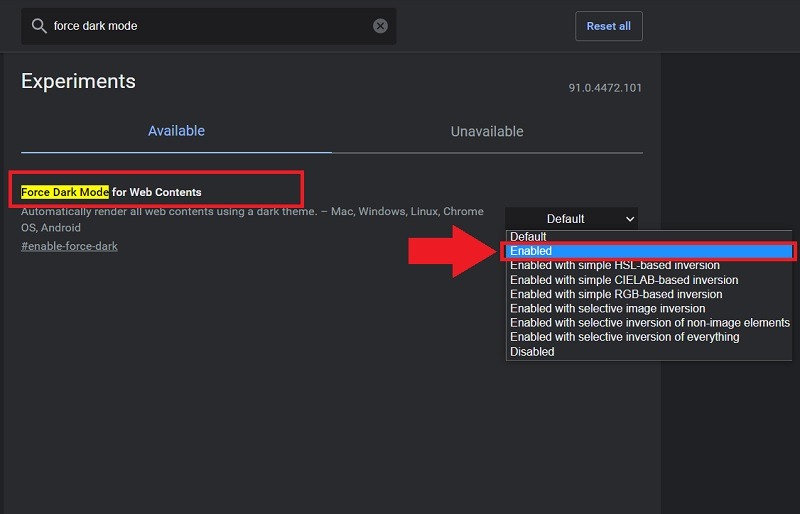 Google Docs Dark Mode Enable