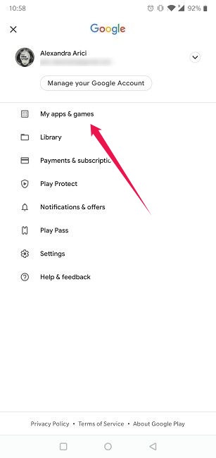 How To Use Nearby Device My Apps And Games Option
