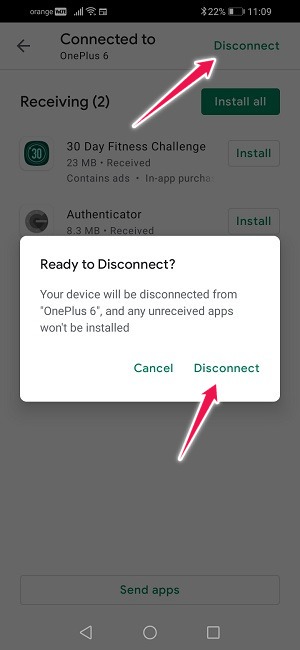 How To Use Nearby Share Disconnect