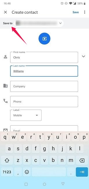 Import Export Contacts On Android Save To