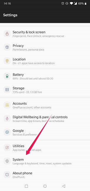 Import Export Contacts On Android System Settings