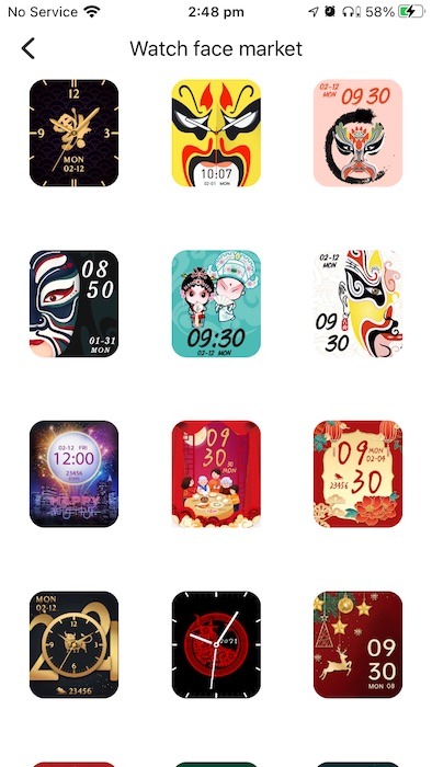 Mibro Color Smartwatch App Faces