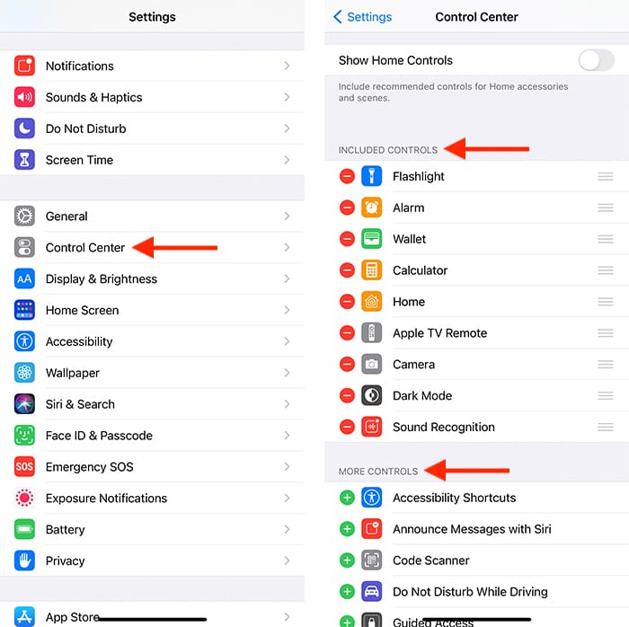Record Screen Iphone Settings App