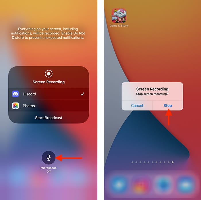 Record Screen Iphone Steps To End Session
