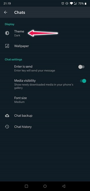 Save Phone Battery While Travel Apps Dark Mode