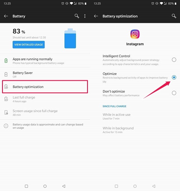 Save Phone Battery While Travel Battery Optimization