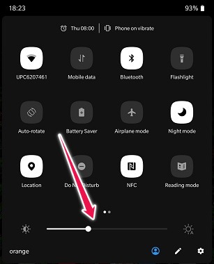 Save Phone Battery While Travel Decrease Brightness