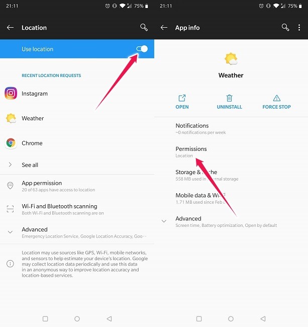 Save Phone Battery While Travel Turn Location Services