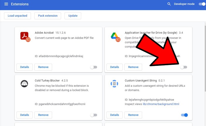 Scroll Not Working Chrome Extensions